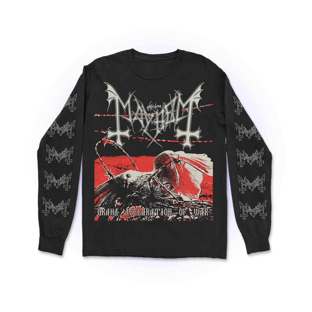 Grand Declaration of War Long Sleeve (Black) – Mayhem Store US Grand Declaration of War Long Sleeve (Black) – Mayhem Store US