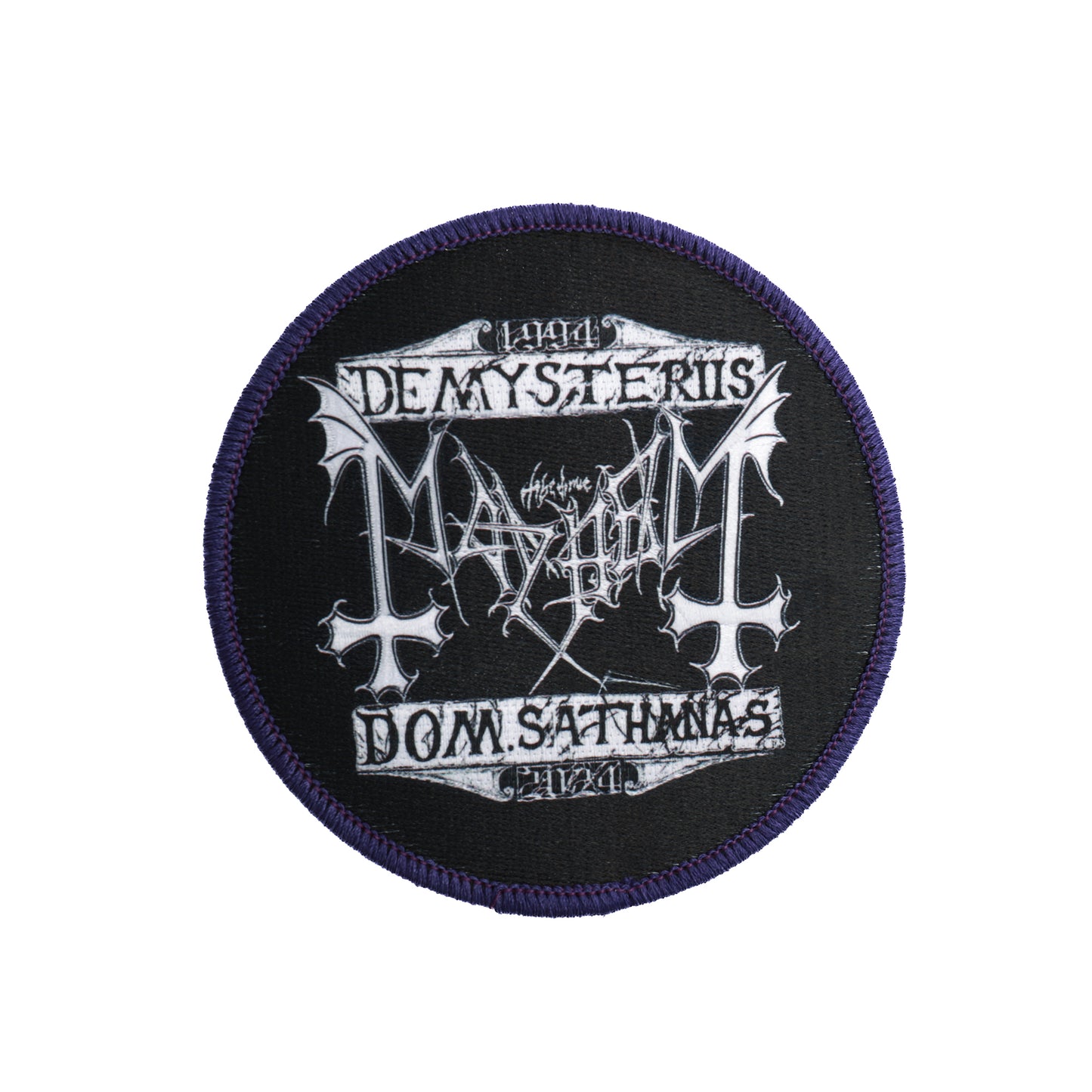 DMDS Logo Circle Patch (Black)
