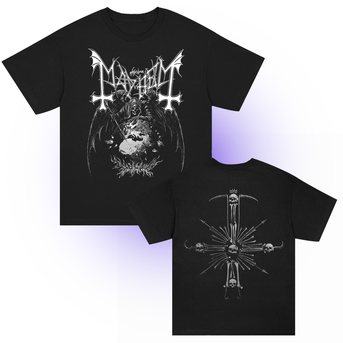 World On Fire T-Shirt (Black)