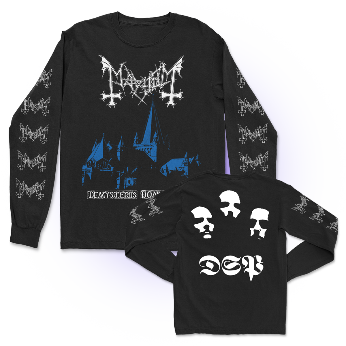 De Mysteriis Dom Sathanas Long Sleeve (Black) – Mayhem Store US