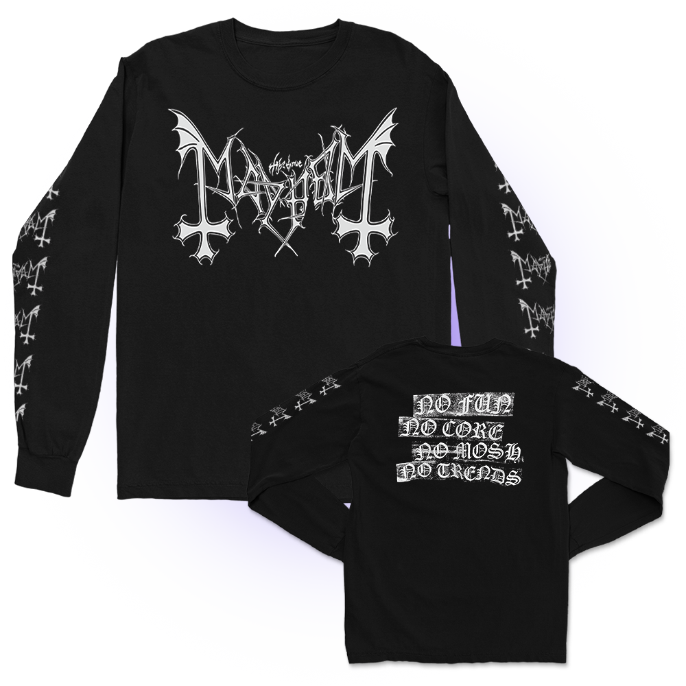 No Fun No Trend Long Sleeve (Black)