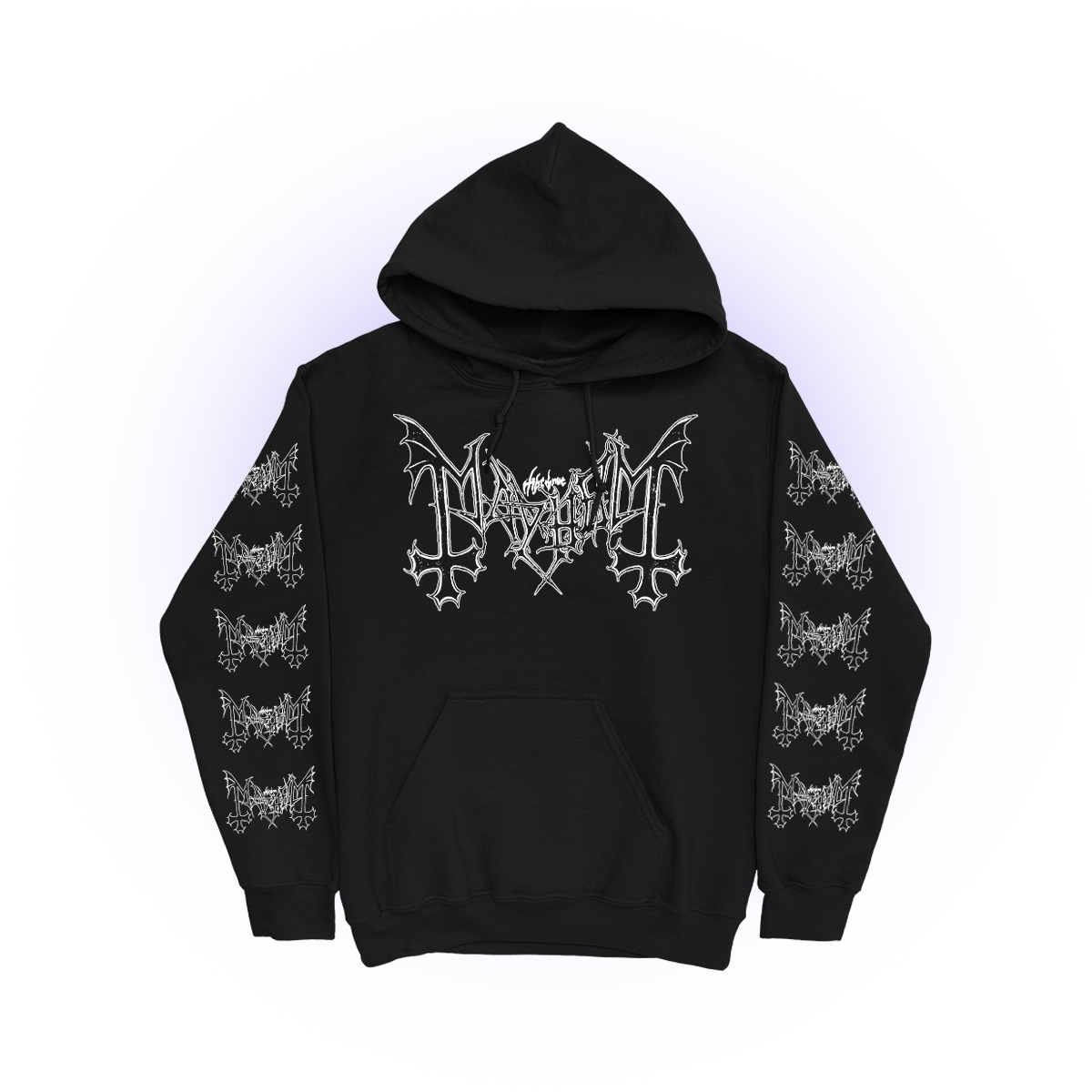 Logo Pullover Hoodie (Black)