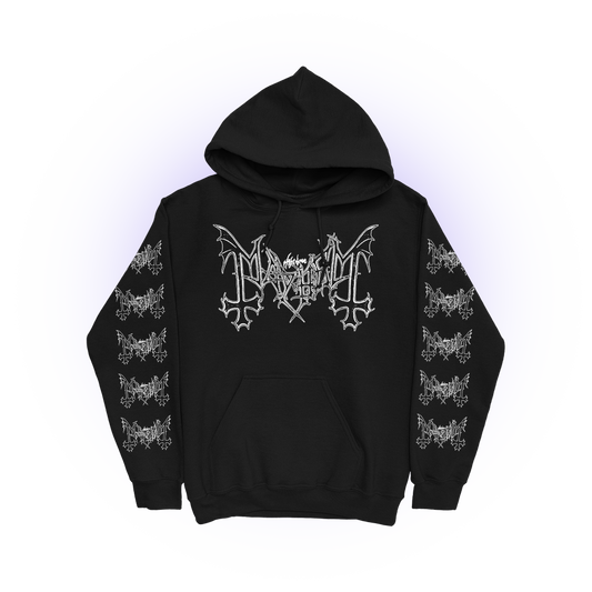 Logo Pullover Hoodie (Black)