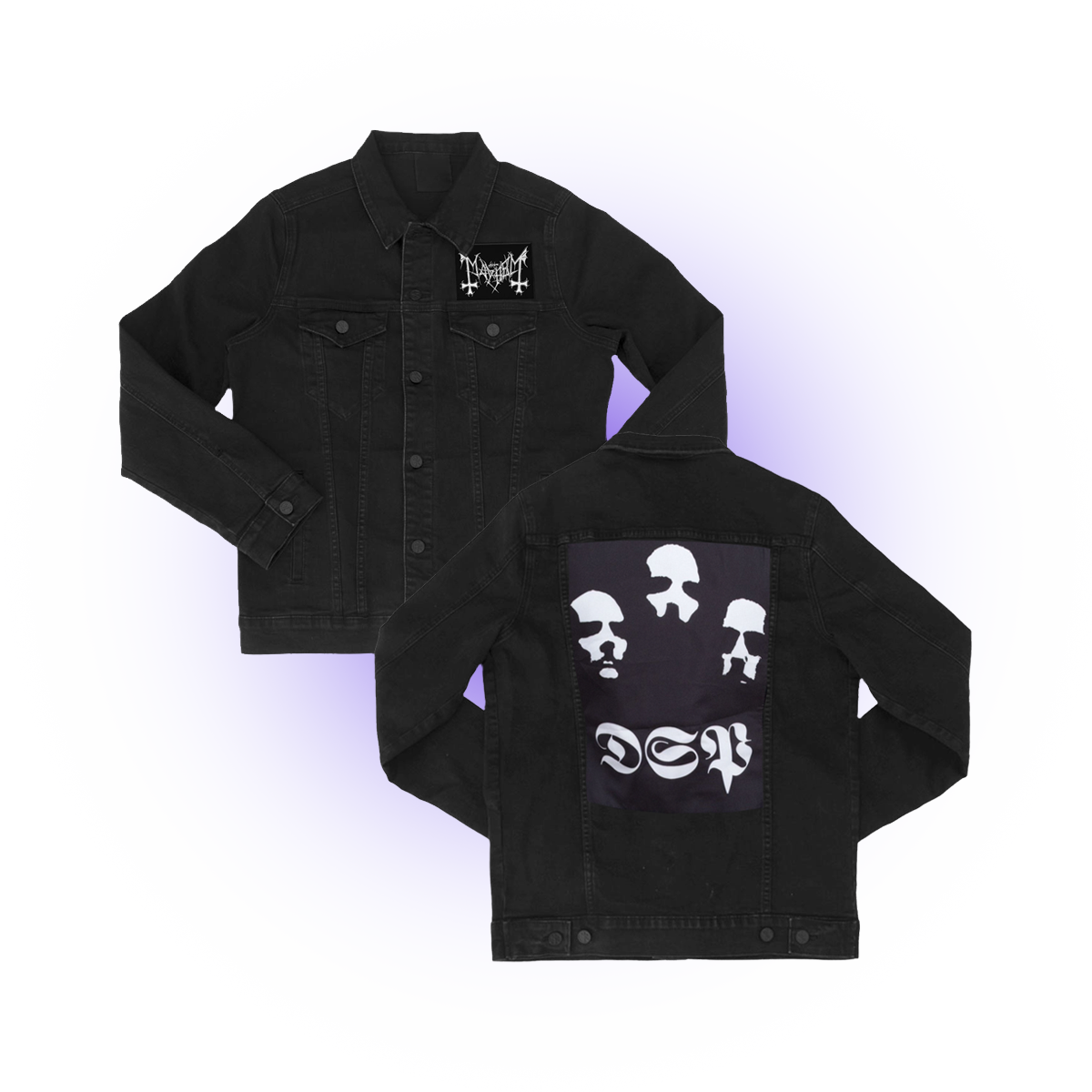 DSP Denim Jacket (Black)