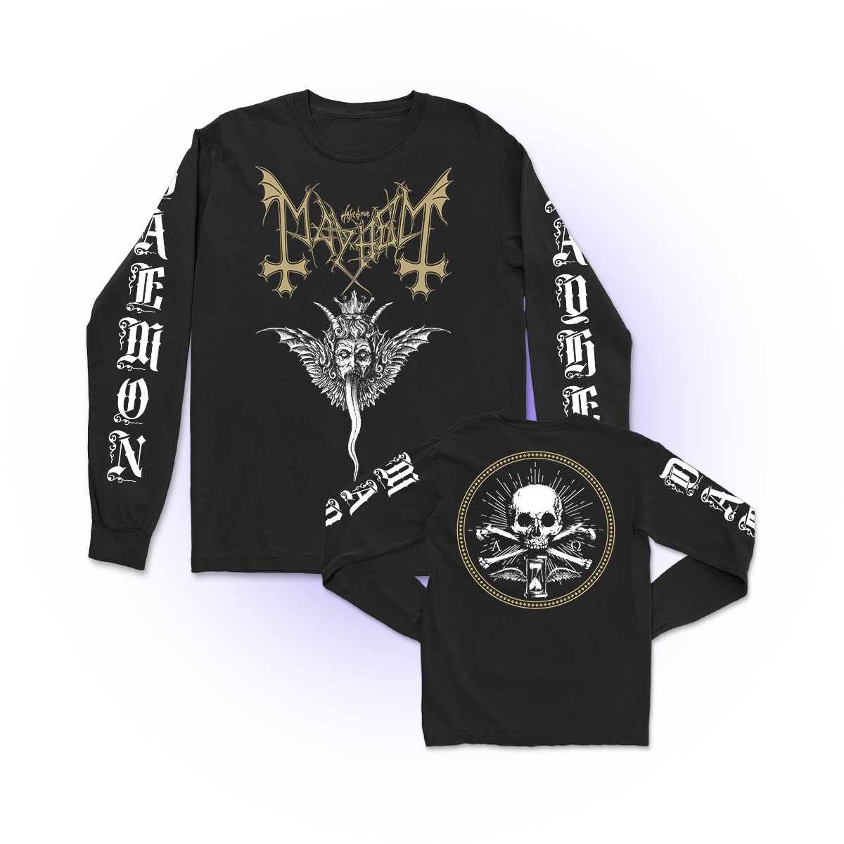 Winged Demon Long Sleeve (Black)