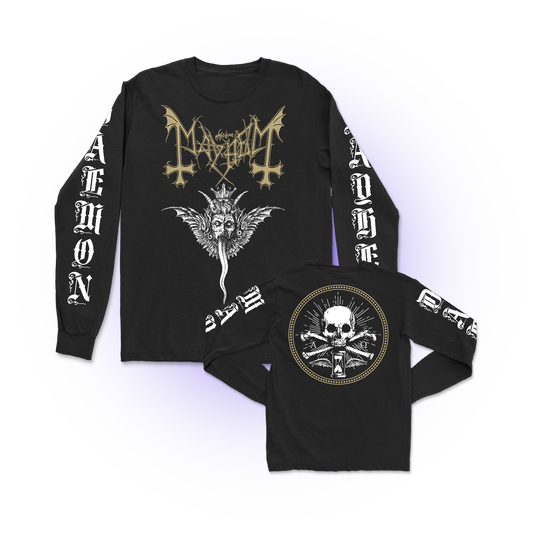 Winged Demon Long Sleeve (Black)