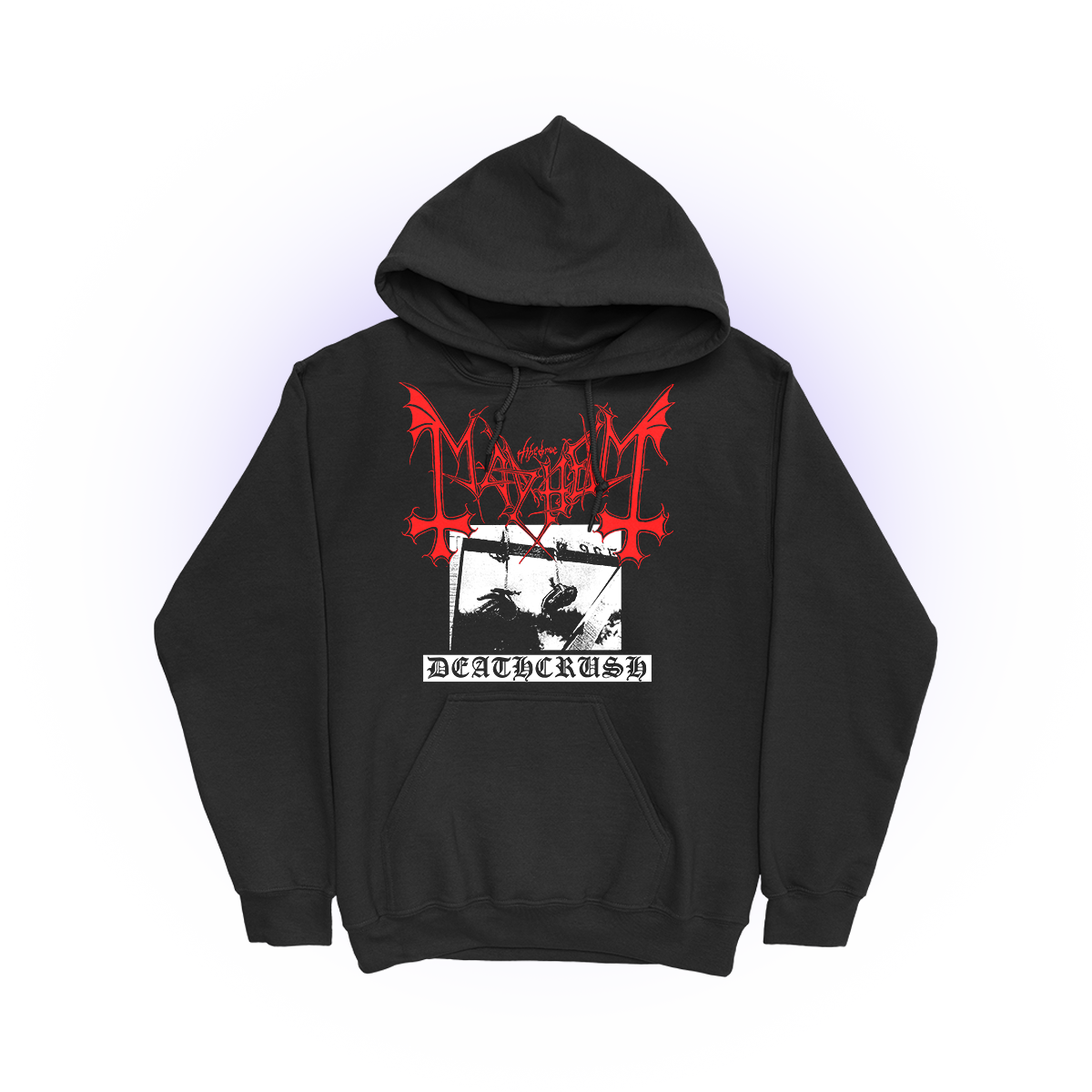 Deathcrush Pullover Hoodie (Black)