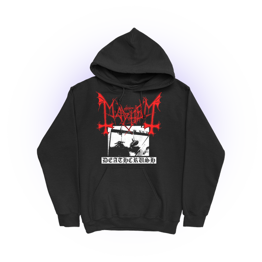 Deathcrush Pullover Hoodie (Black)