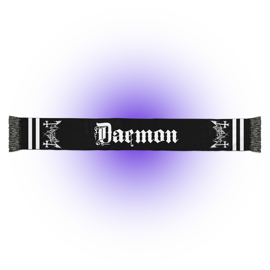 Logo Daemon Scarf (Black/White)