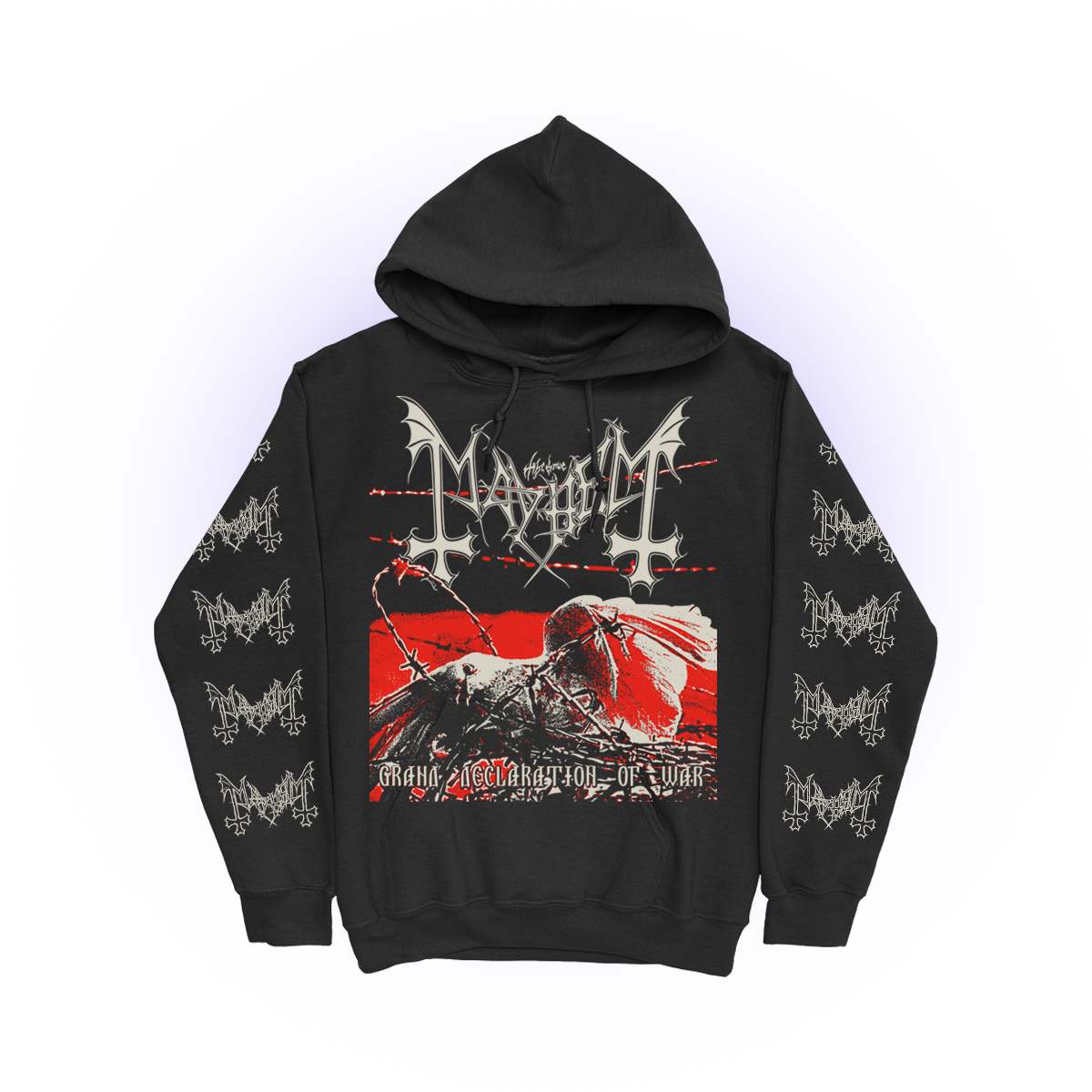 Grand Declaration of War Pullover Hoodie (Black)