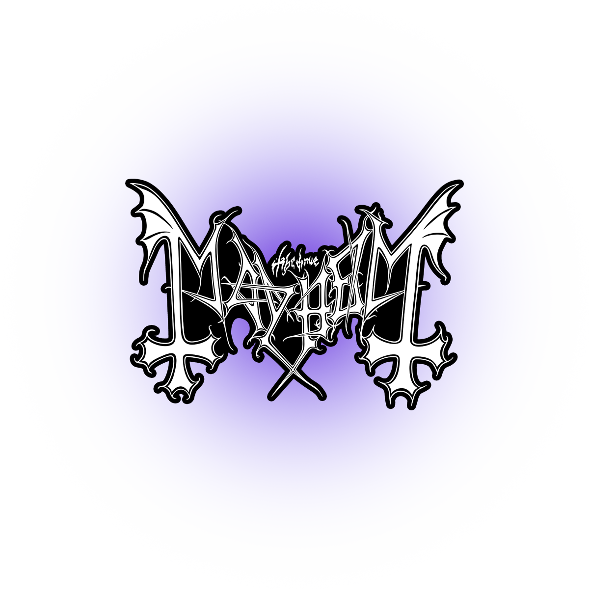 Mayhem Logo Png White
