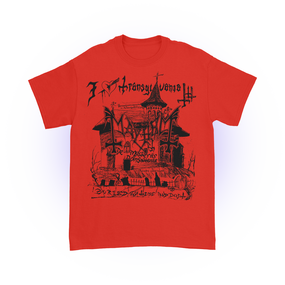 Transylvania Tee (Red)