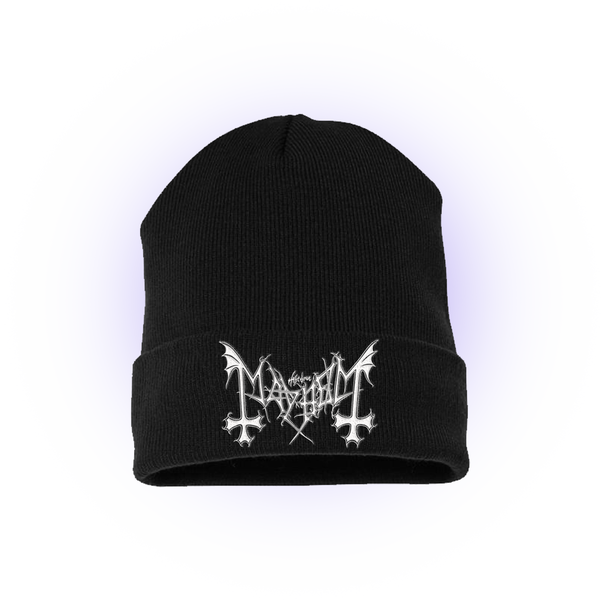 Logo Cuff Beanie (Black)