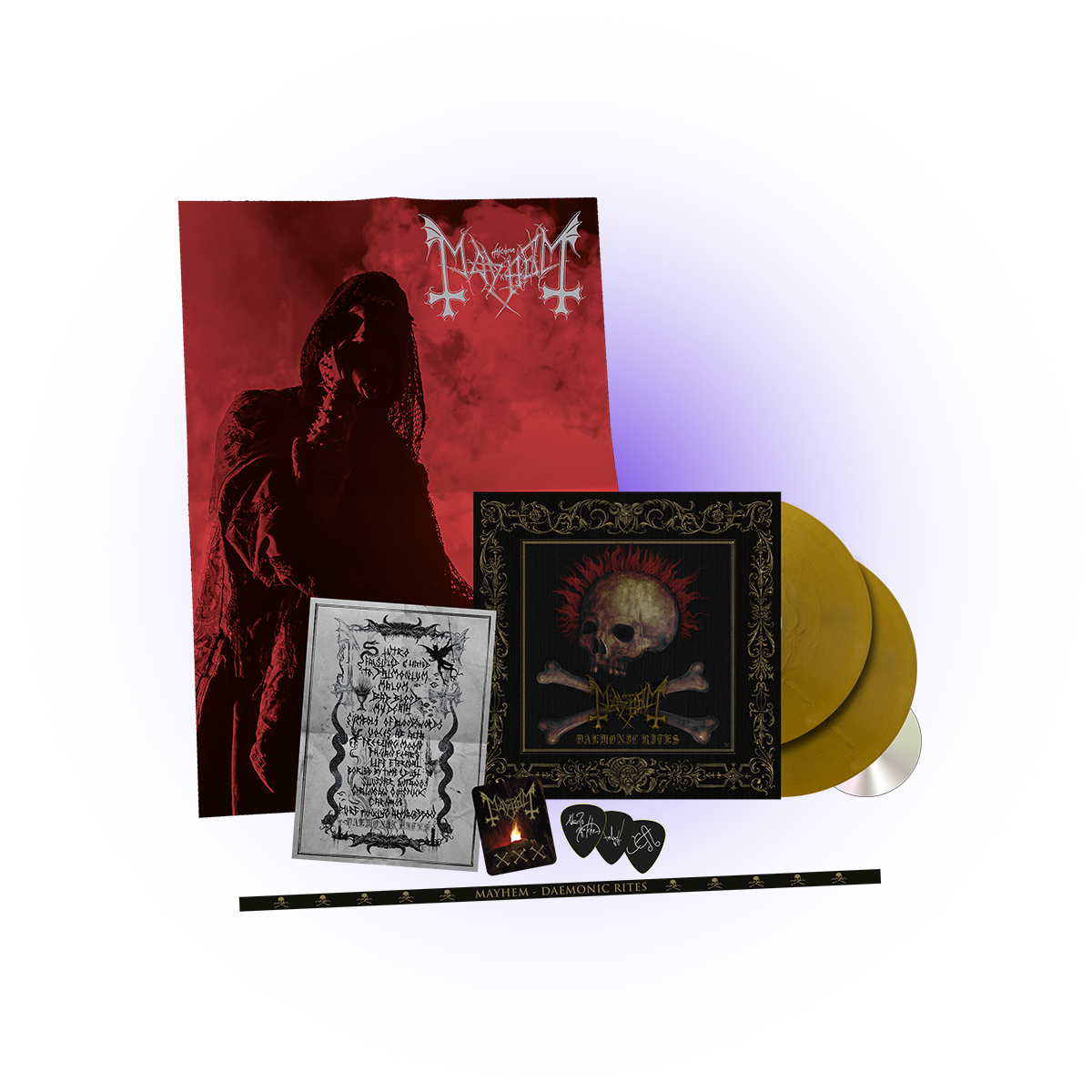 Daemonic Rites Deluxe Box Set 2xLP/CD (Gold 180g) (Import)