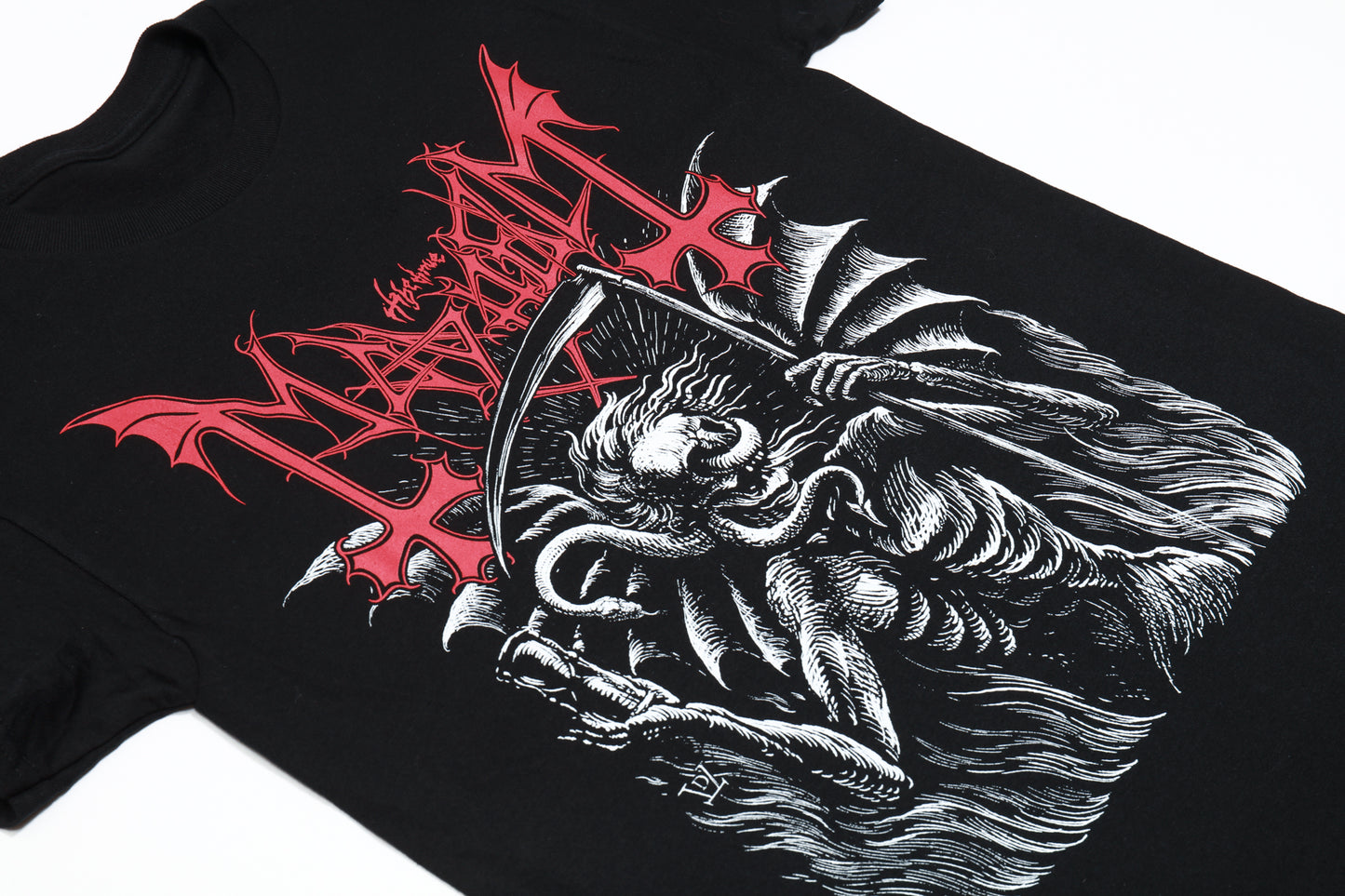 Death Engraving T-Shirt (Black)