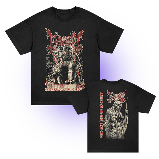 Death Over China T-Shirt (Black)