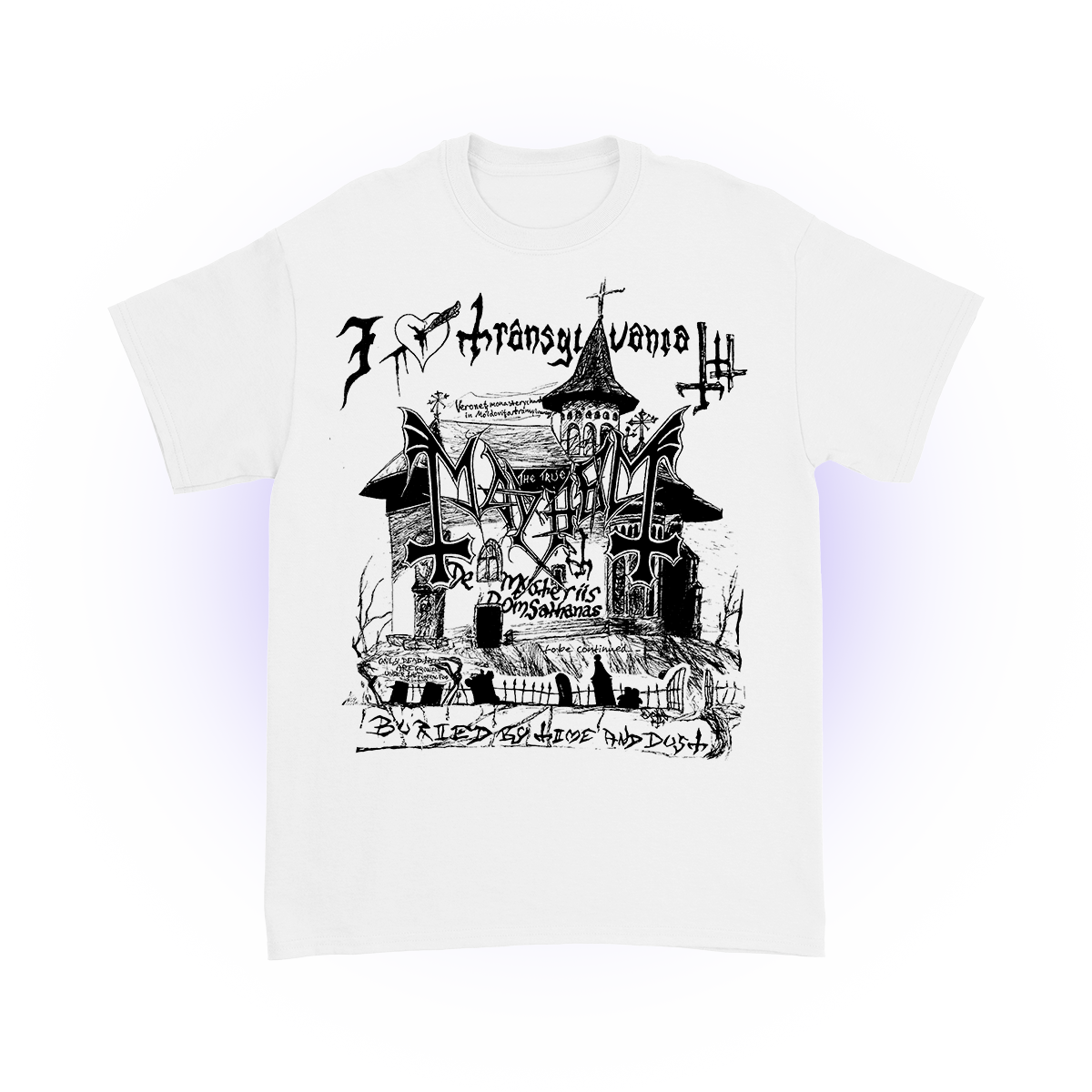 Transylvania Tee (White)